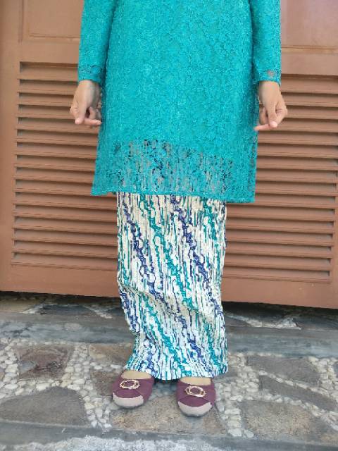 Set Baju kurung tosca Fitiya tosca