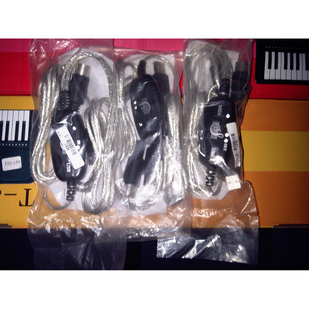 kabel midi keyboard umum