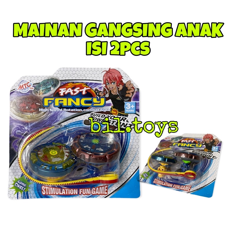 MAINAN MC 413 FAST FANCY GANGSING ANAK LAKI-LAKI GANGSING ISI 2PCS FAST FANCY MAINAN GANGSING MURAH