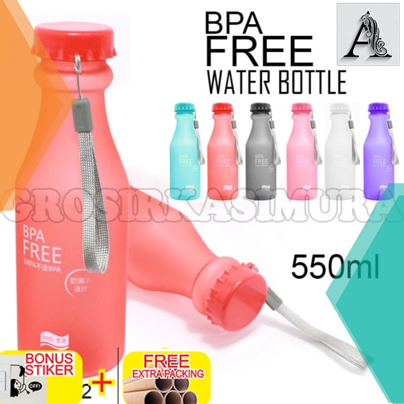 

Terlaris Botol Minum Unik BPA Free 100% Anti tumpah (Doff 2802) - Turquoise