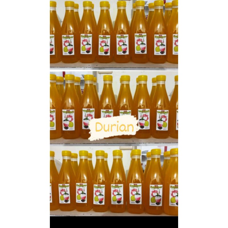 

syrup durian