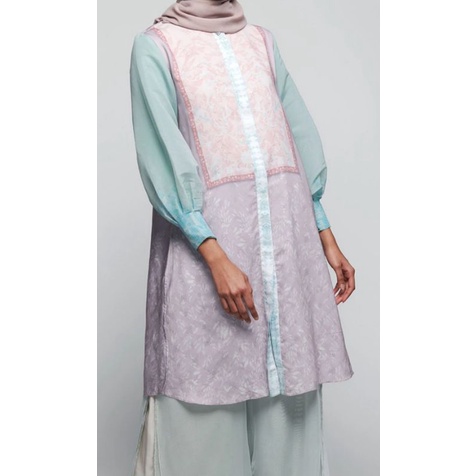 Stella tunik Ria Miranda BARU 100%  warna tosca Jual Rugi