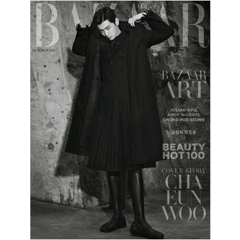 [ OPEN PO ] CHA EUNWOO BAZAAR KOREA 2021.10