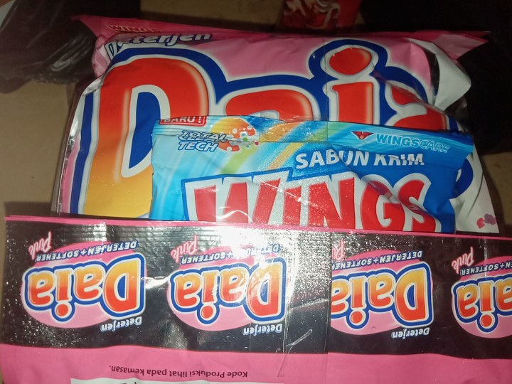 Sabun Krim Wings Biru Wb350/ Sabun Colek