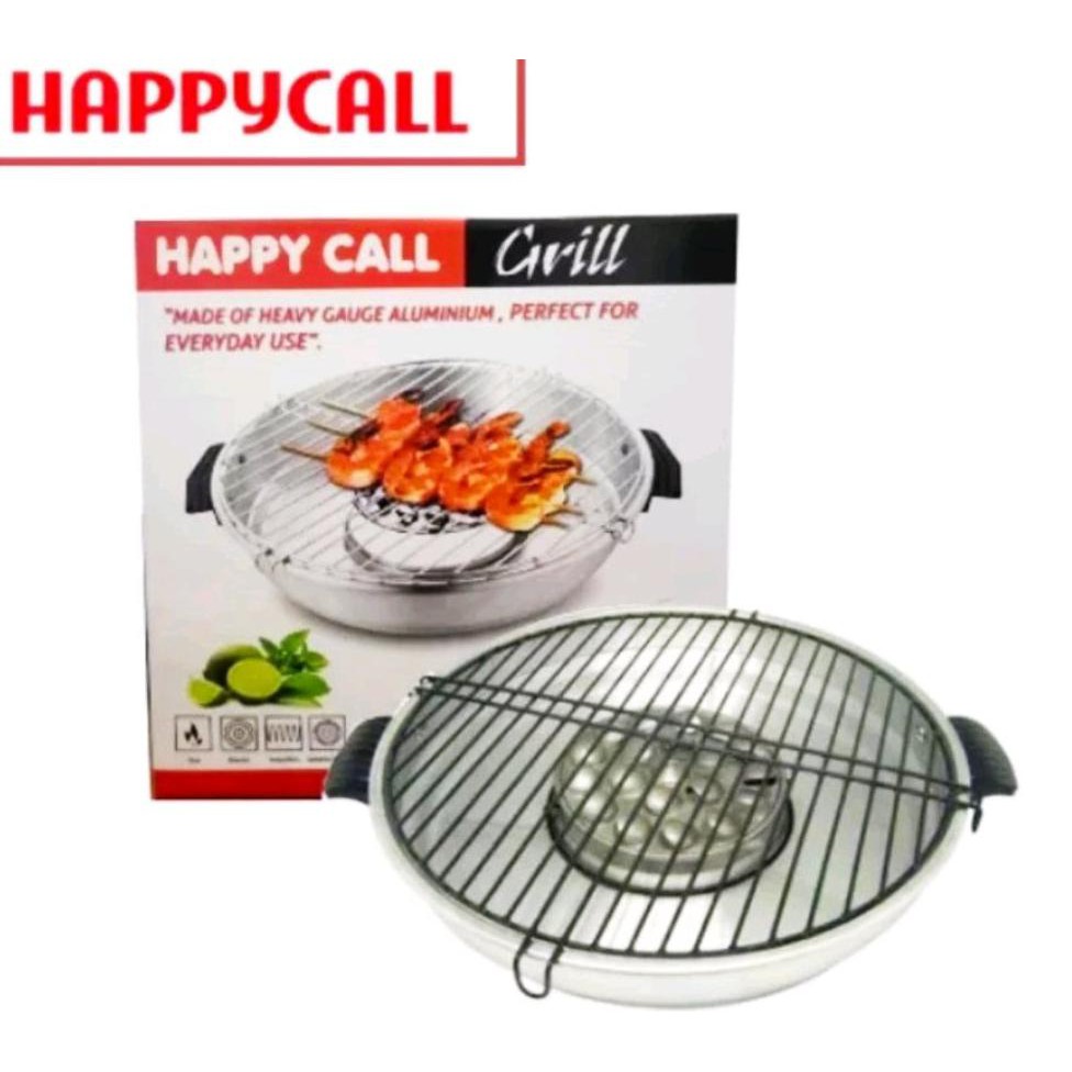 New Happycall - Happy Call Grill Alat Panggang Sate - Ayam - Sosis - Jagung Dll