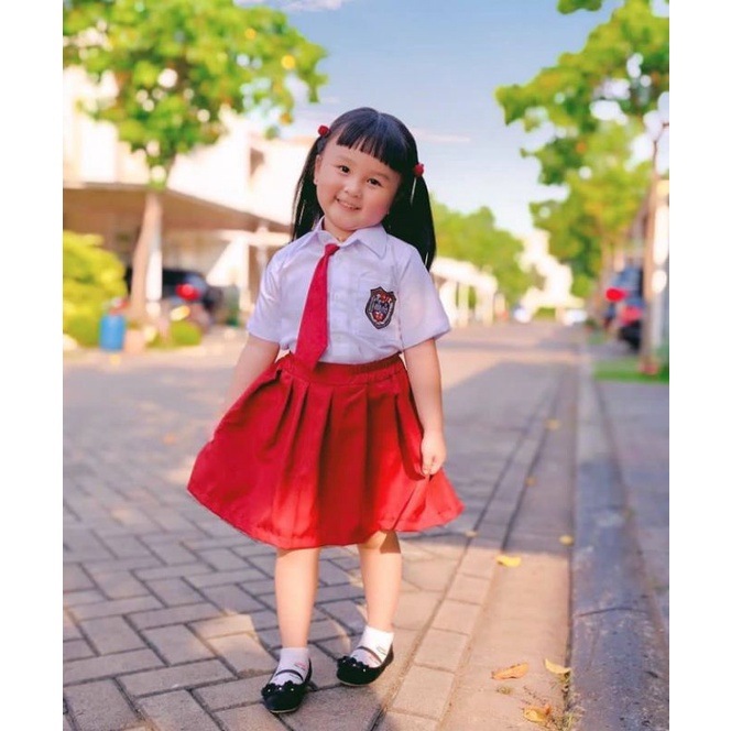 Seragam Merah Putih/Seragam SD Anak Perempuan/Seragam SD Anak Laki laki