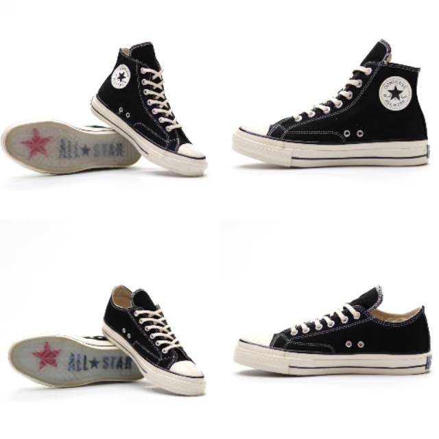 COD - BAYAR DI TEMPAT - Sepatu Converse 70s Hi Sol Transparan