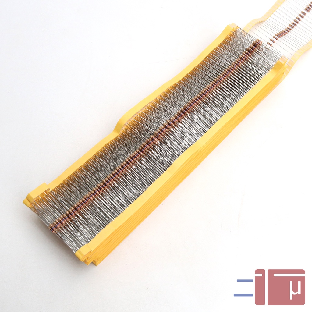 X10 Resistor 270R 270 Ohm 1/4W Karbon 5% Taiwan Kaki Tembaga