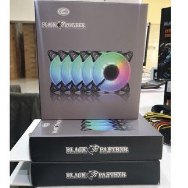 Fan Case RGB Black Panther RGBW Fan Casing 12CM