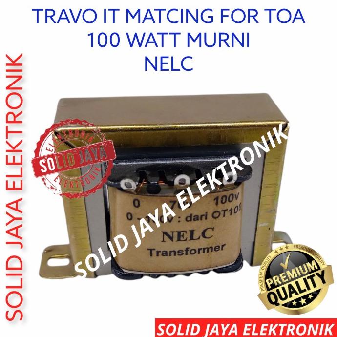Travo Trafo It 100 Nelc Matching Meicing Mecing For Speaker Corong Toa