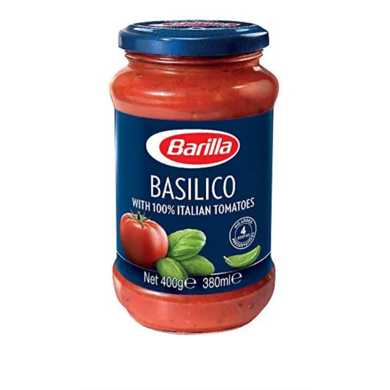 

Barilla Basilico Saus Pasta Tomatoes 400 gr