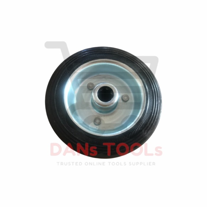 Roda Karet Wheel Only 3 inch - Roda Etalase - Roda Trolley Lipat