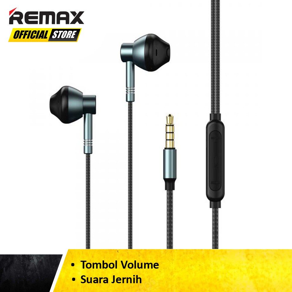 Earphone Remax On-Ear Earphone RM-201 Garansi Resmi