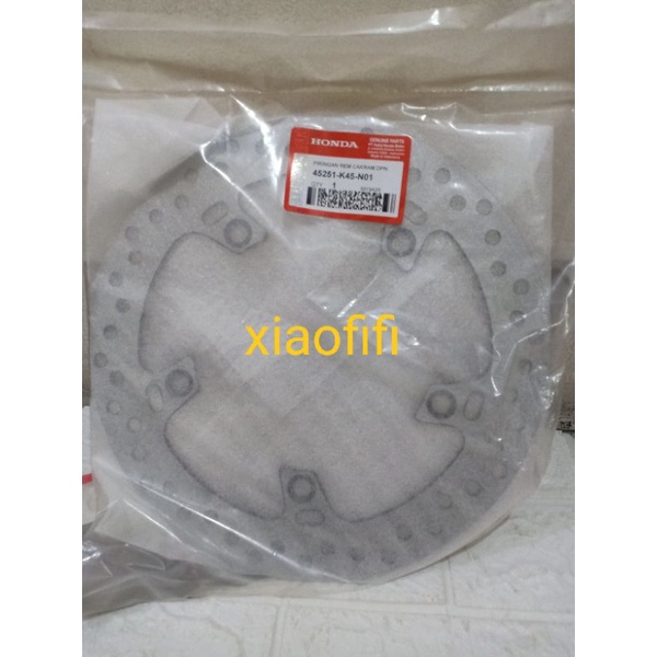 piringan cakram depan cb150r/cbr150/cb150led/cb150new +bonus kampas