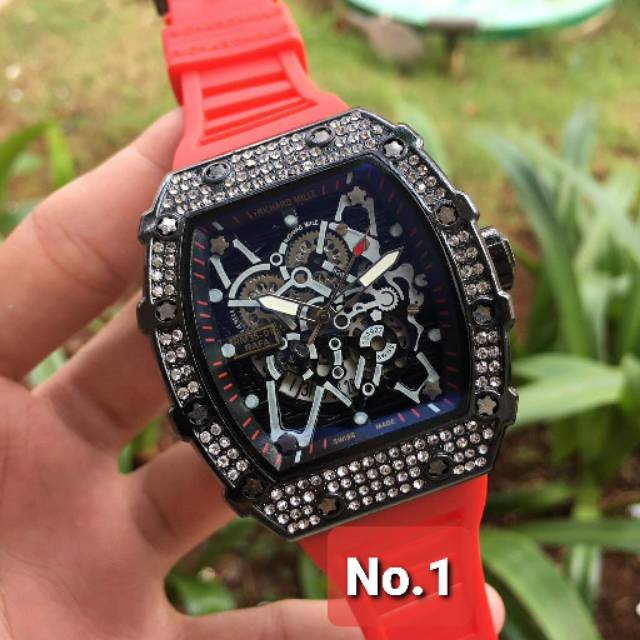 Jam Tangan Pria RAFA RM35-01DB Body Mutiara Grade Ultimate Premium