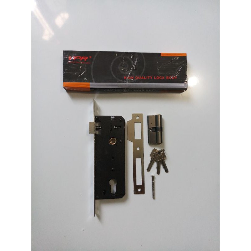 HANDLE PINTU RUMAH SET GRANDIA BESAR 874 GOLD/KUNING + BODY KUNCI