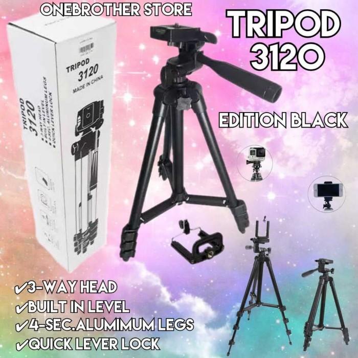 Tripod | Tripod Hp 3120 Tinggi 120 Cm