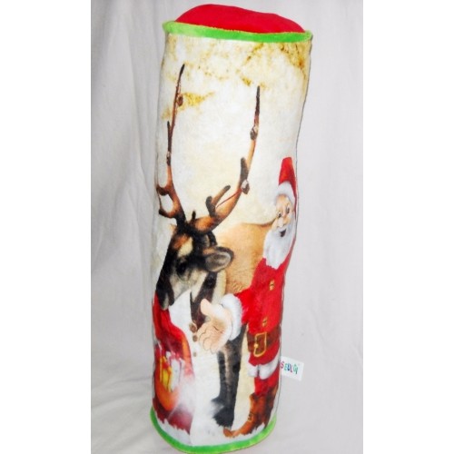 (PROMO) (PROMO) BANTAL GULING NATAL SANTA DAN RUSA PANJANG 50 CM ( LRS )