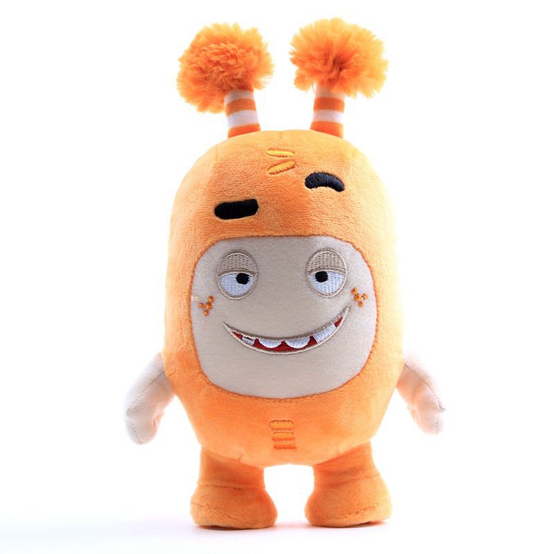 Oddbods 23cm Plush Soft Cuddly Toy Newt Bubbles Pogo Zee Jeff Fuse Slick Plush