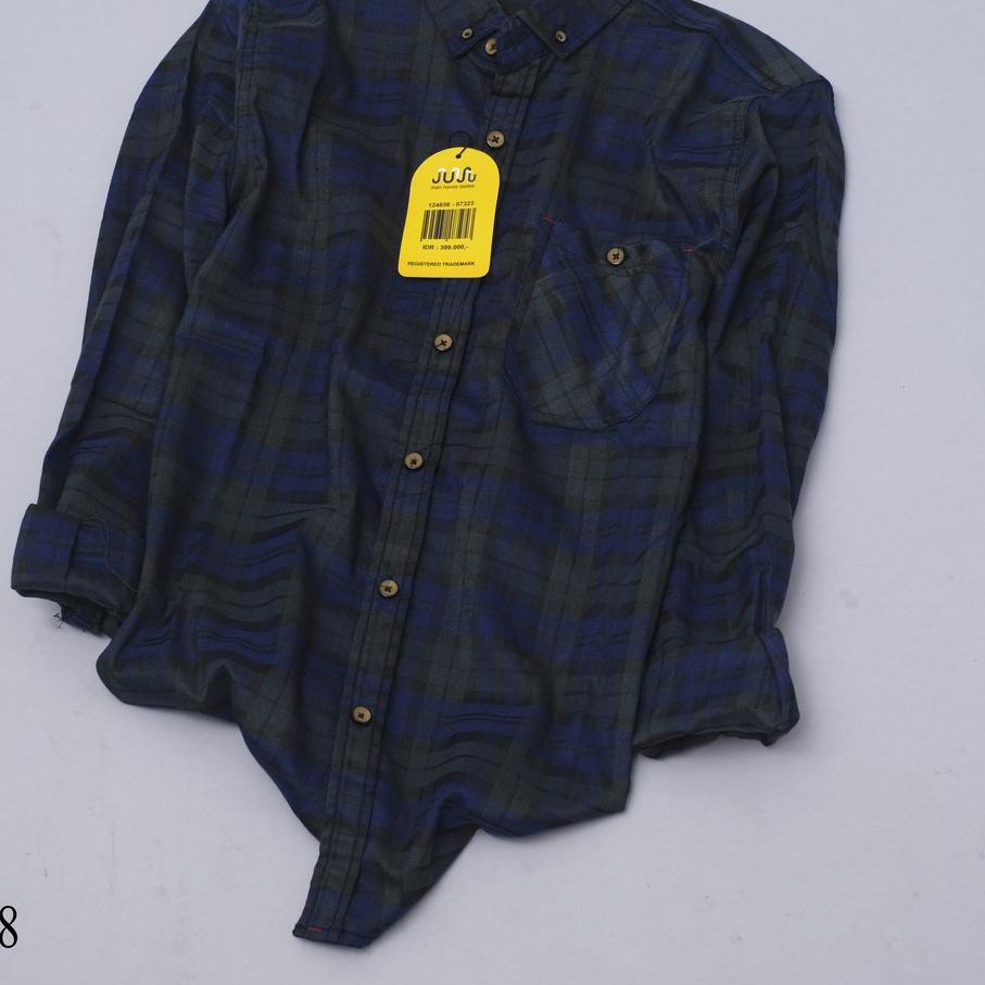 ✤ Baju Kemeja Flanel Pria Lengan Panjang/Flanel Pria PREMIUM ➥