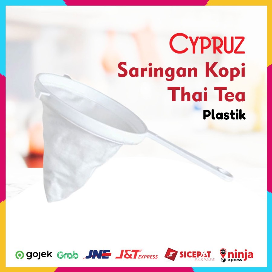 Cypruz Saringan Kopi / Thai Tea Gagang Plastik