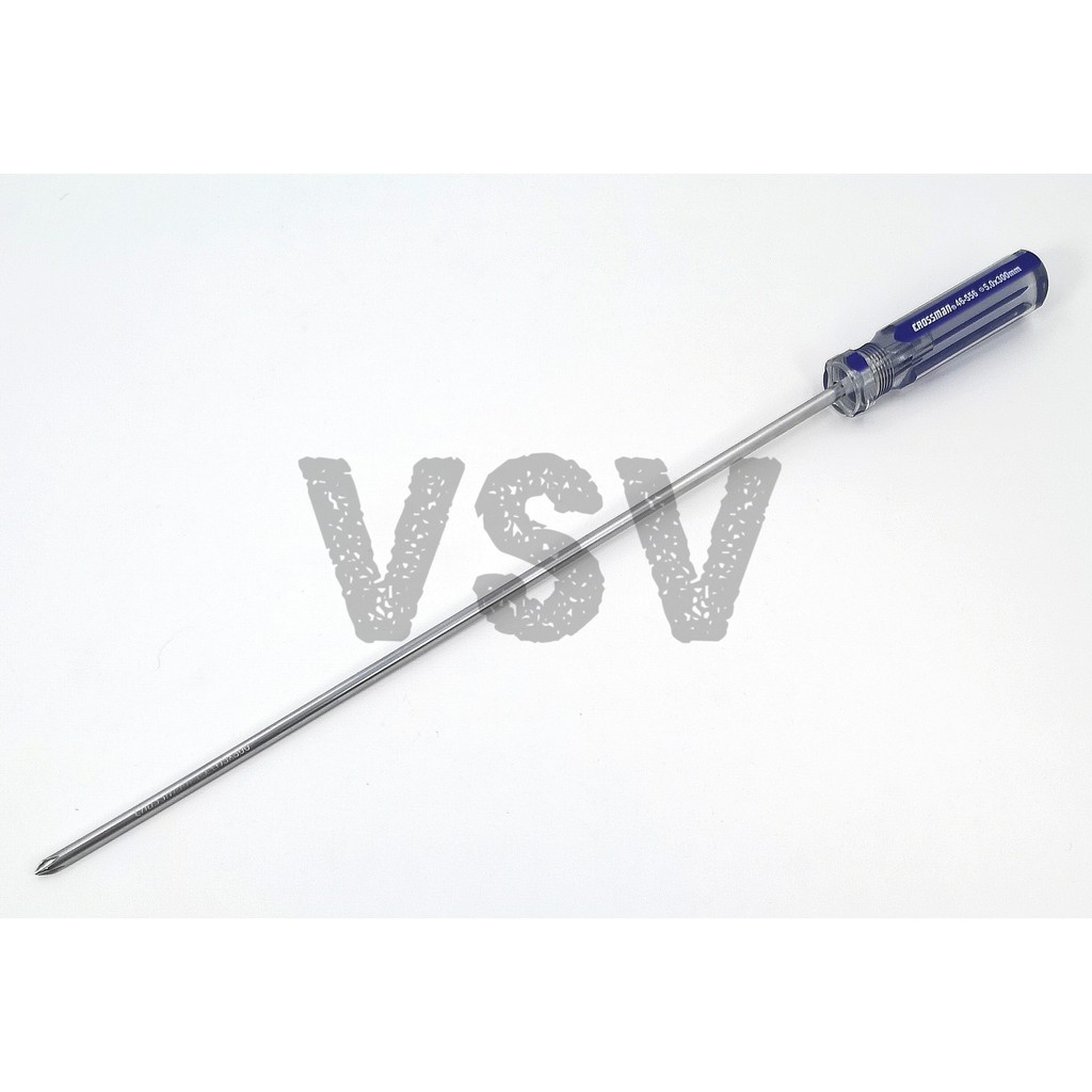 GESTAR Mechanical screwdriver (+)5x300mm Obeng crystal Obeng plus