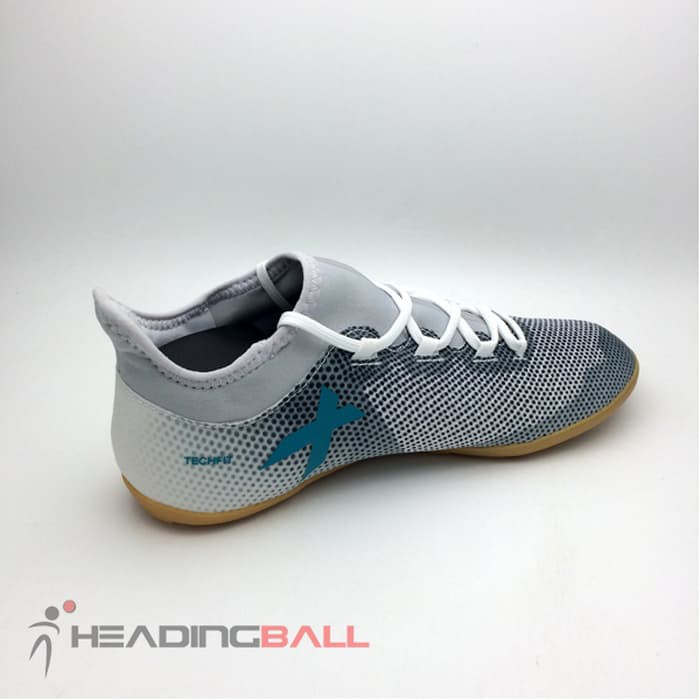 {KUALITAS TERBAIK}     Sepatu Futsal Adidas Original X Tango 17.3 IN Grey Energy Blue CG3715