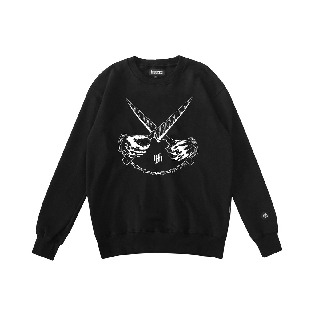 HUSTED CUTS CREWNECK