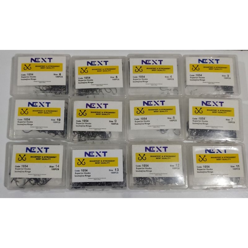 Kail / Mata Pancing Carbon Next 1054 Izumejina Ring isi 100 pcs