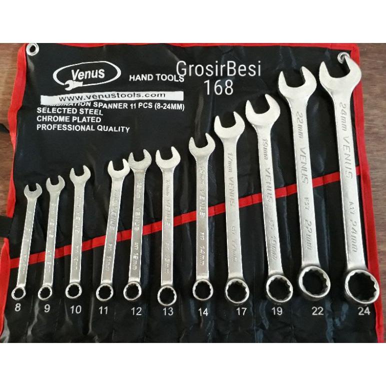 [ORIGINAL100%] KUNCI RING PAS SET VENUS 8-24/8-22 VENUS PRO/BISON PAS/RING SET 22 24 DIATAS DIAMOND 