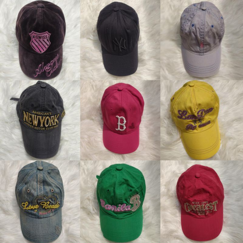 CAP VINTAGE // THRIFT TOPI BRANDED - original von dutch, polo, nyc, yankees