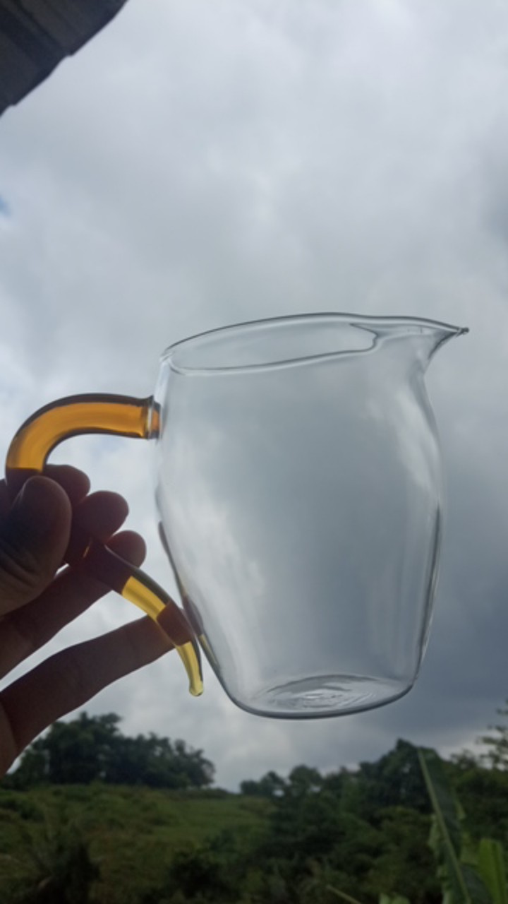 Teapot Teko Kaca Server With Spout 350ml