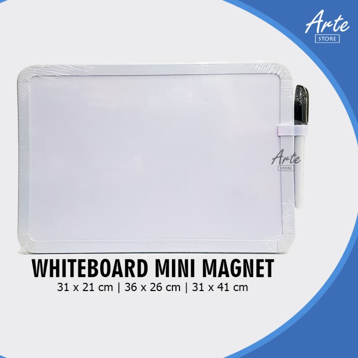 

Papan Tulis Kecil - Whiteboard Mini - 36 x 26 cm Terlaris