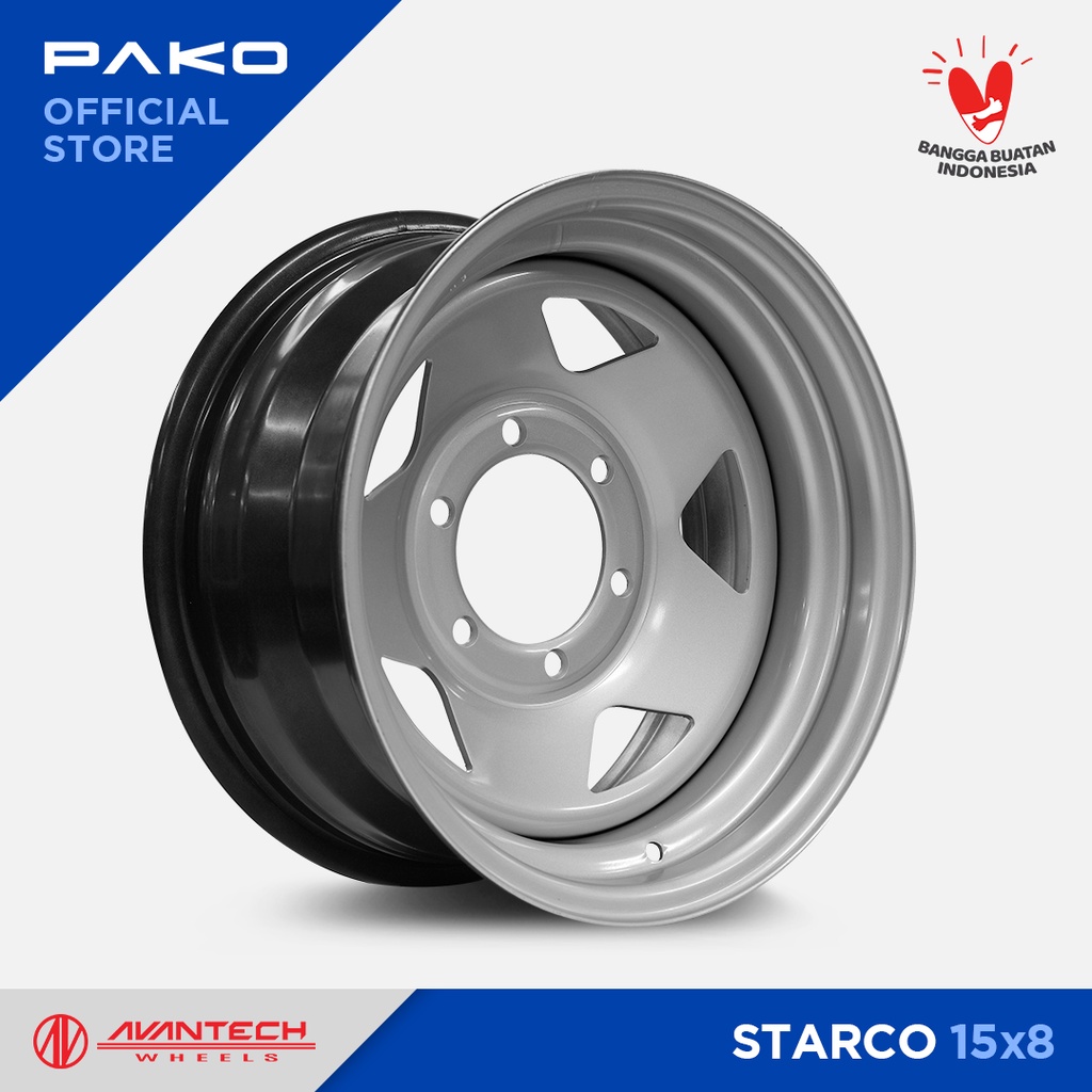 Velg Mobil AVANTECH Wheels STARCO ring 15 Original