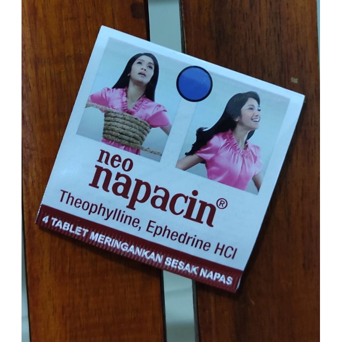 Neo napacin / Obat Sesak Nafas / Mengatasi Asma / 4 Tablet