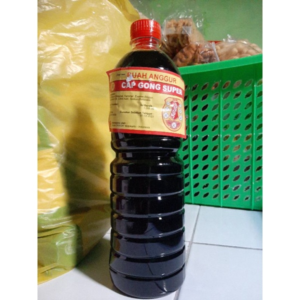 

Sirup rasa Anggur Cap Gong Super