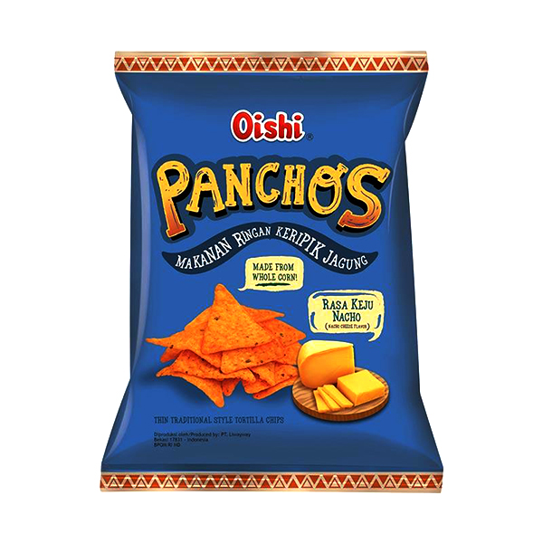 

OISHI PANCHOS KEJU NACHO 160 GR