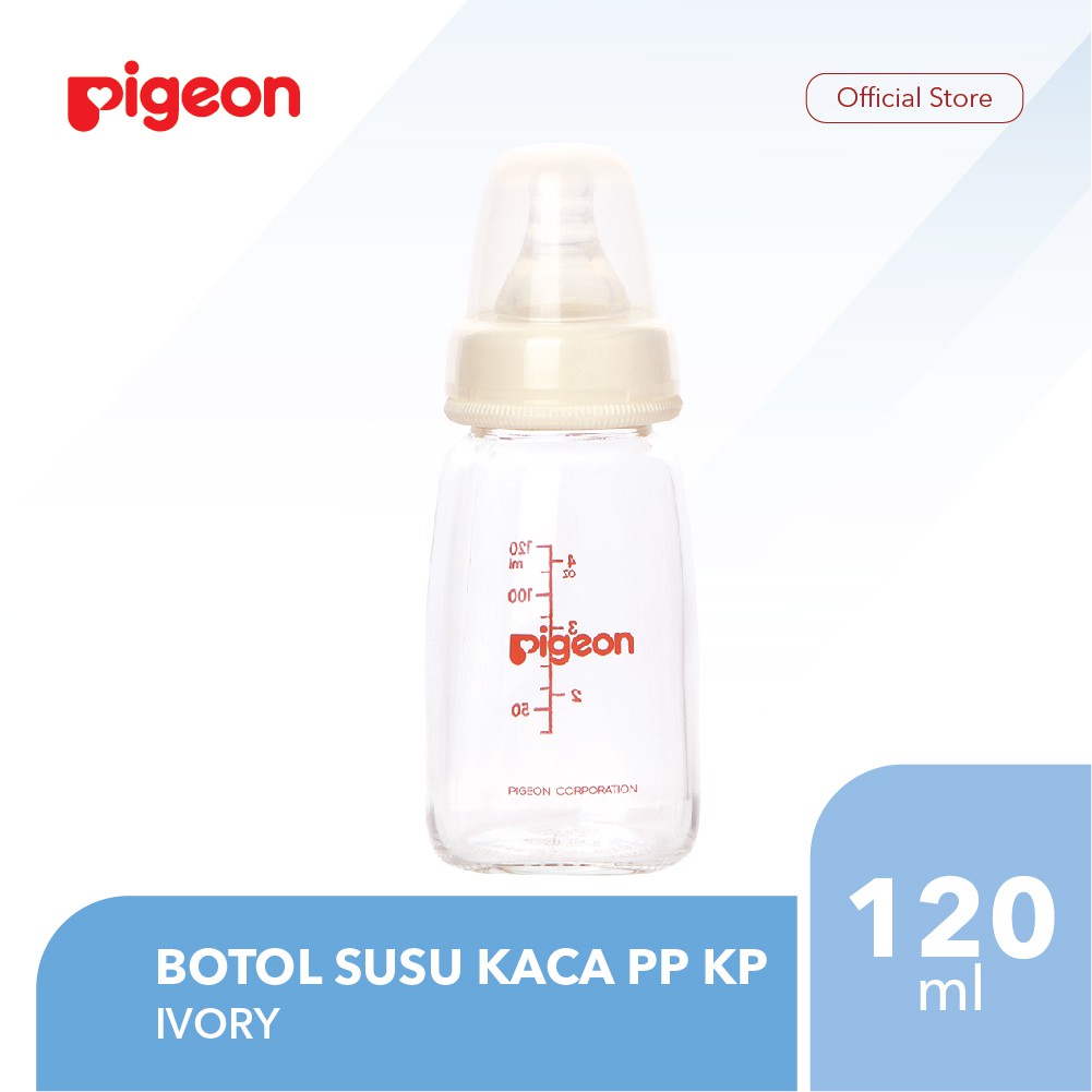 PIGEON Botol Susu Kaca  PP KP 120Ml Shopee Indonesia