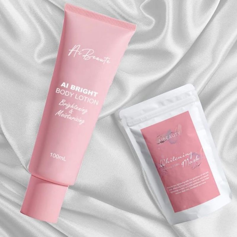 BODY LOTION AIBEAUTY "PROMO" FREE WHITENING MASK AIBEAUTE