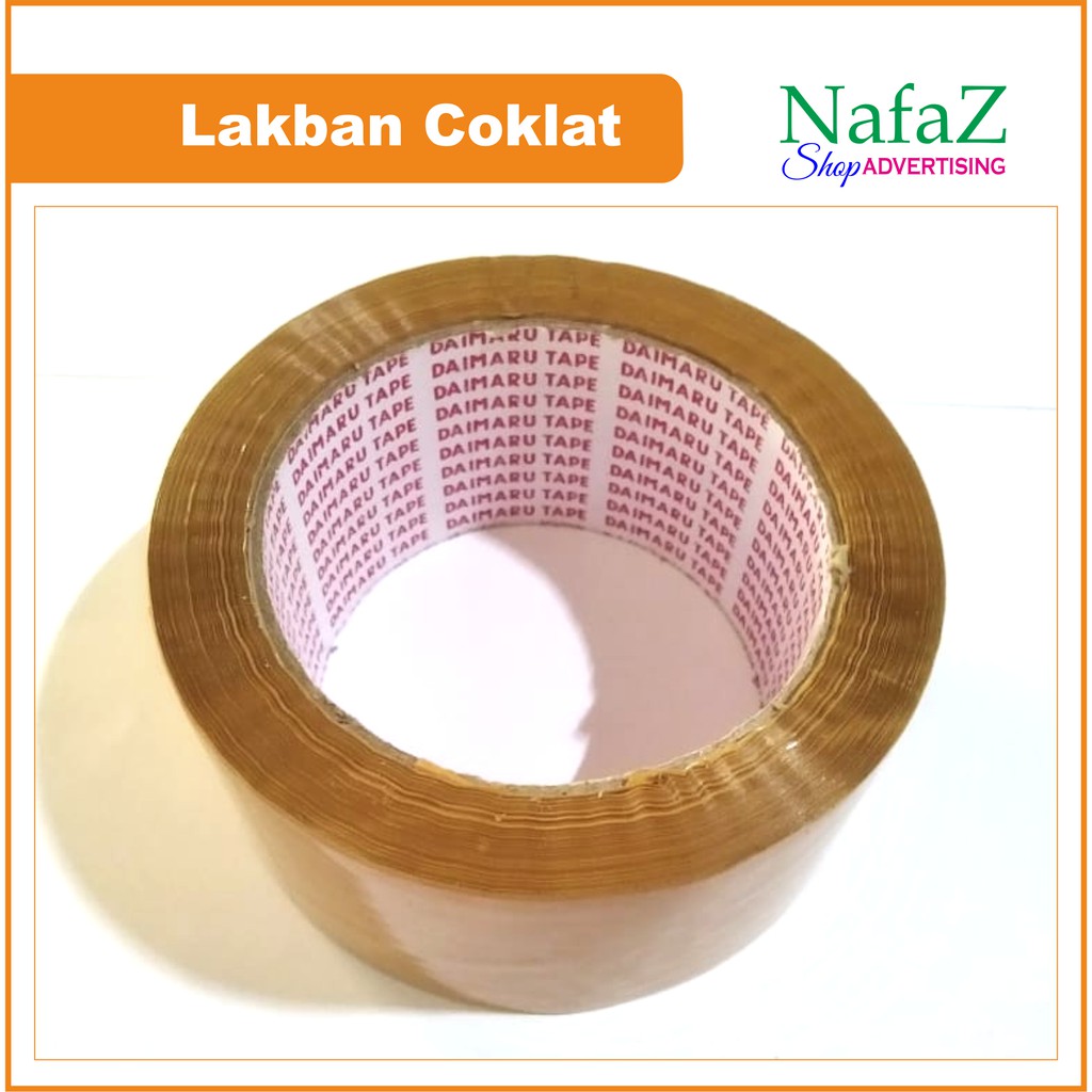 

Lakban Coklat dan Bening