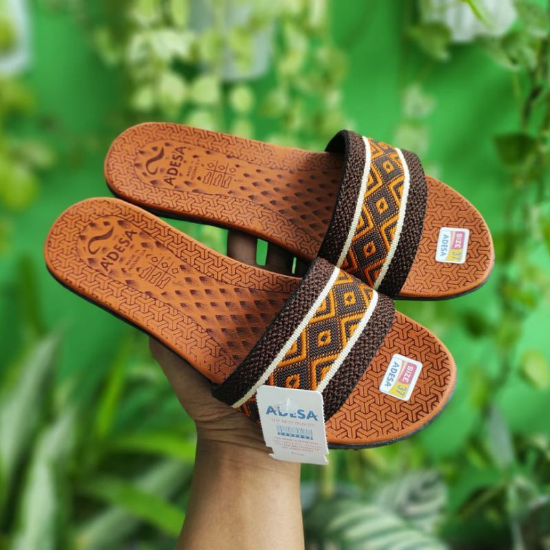 Sandal Teplek Wanita/Sendal Turki Wanita Terbaru Sandal Flat Trepes