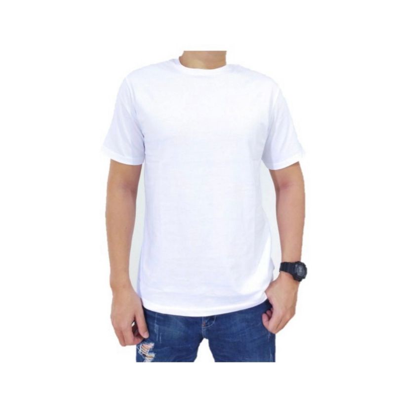 kaos baju polos unisex/ t-shirt kaos polos lengan pendek