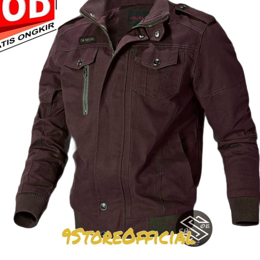 ♥ 9StoreOfficial - Jaket Bomber Classic Original Distro Pria / Jaket Pria Terbaru 2021 / Jaket Bombe