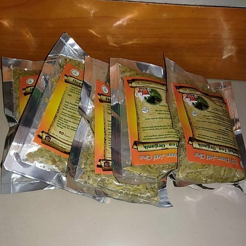 

Paket 5 bungkus Teh jati cina Organik