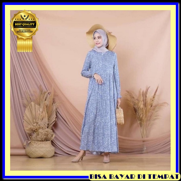 Games Terbaru 2022 Bj Gmis Wanita Remaja Gsmis Baju Gamis Wanita Kekinian Lebaran 2022 Bsju Games Mu