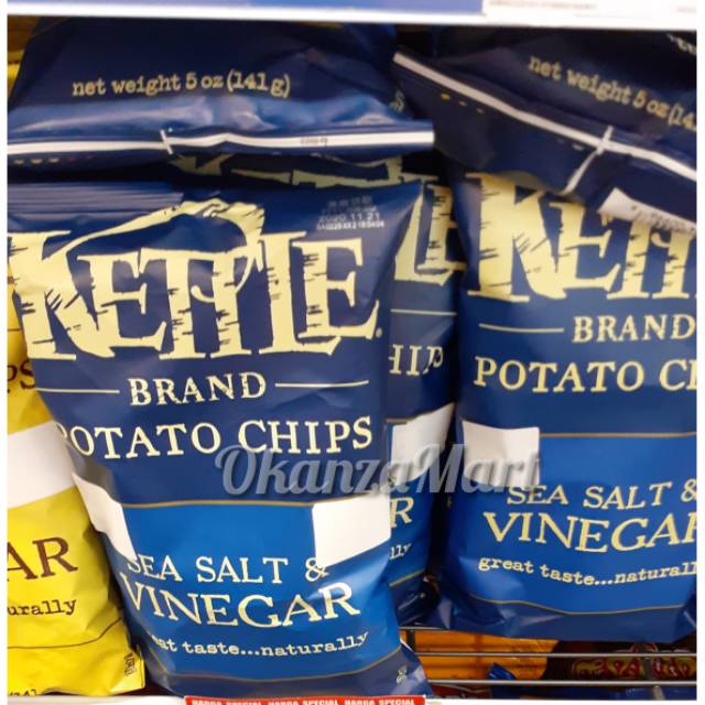 

Kettle Sea Salt & Vinegar 141gr