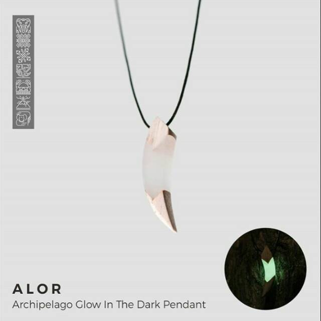 Kalung Etnik Kalung Klasik Kalung Pria Kalung Ammossi Alor Glow In The Dark Amosi