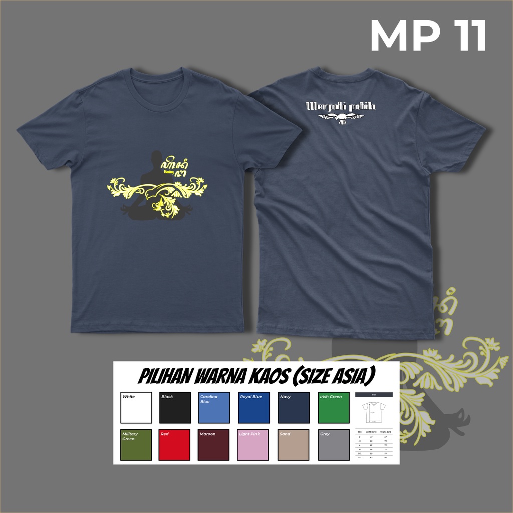 Kaos Pencak Silat Kaos Merpati Putih MP11