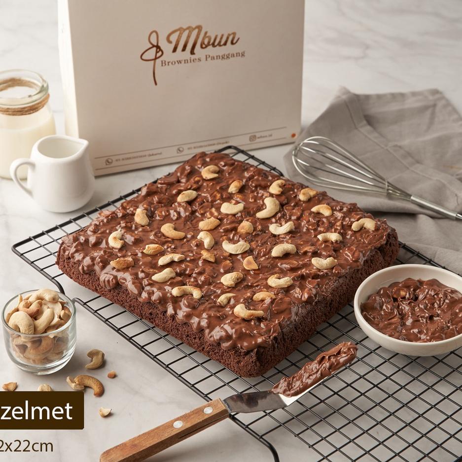 

exhu233 Mbun Brownies Panggang Ukr 22x22 ✚ 65