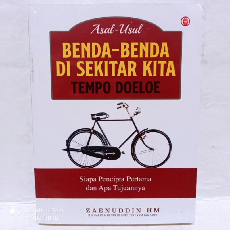 Buku asal-usul benda-benda di sekitar kita tempo doeloe